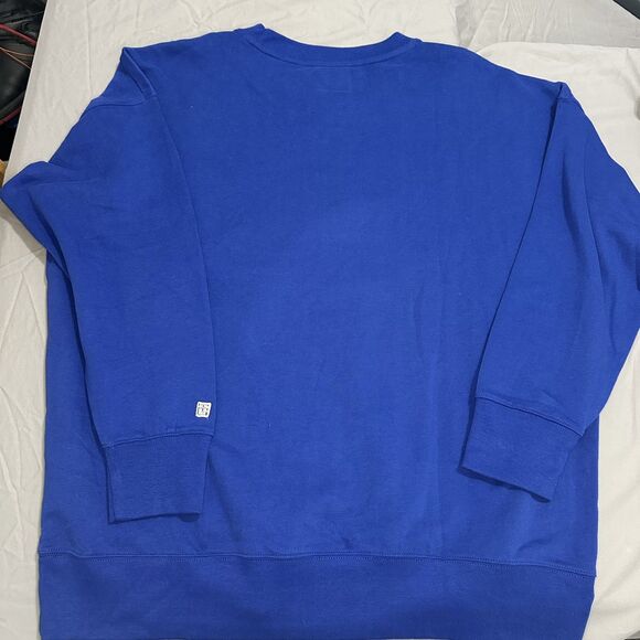 NWT Tailgate Brand Golden State Warriors NBA Crewneck Sweatshirt Blue Yellow XL - Picture 5 of 12